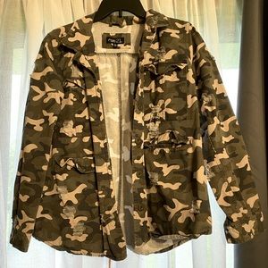 Great condition. Distressed jacket